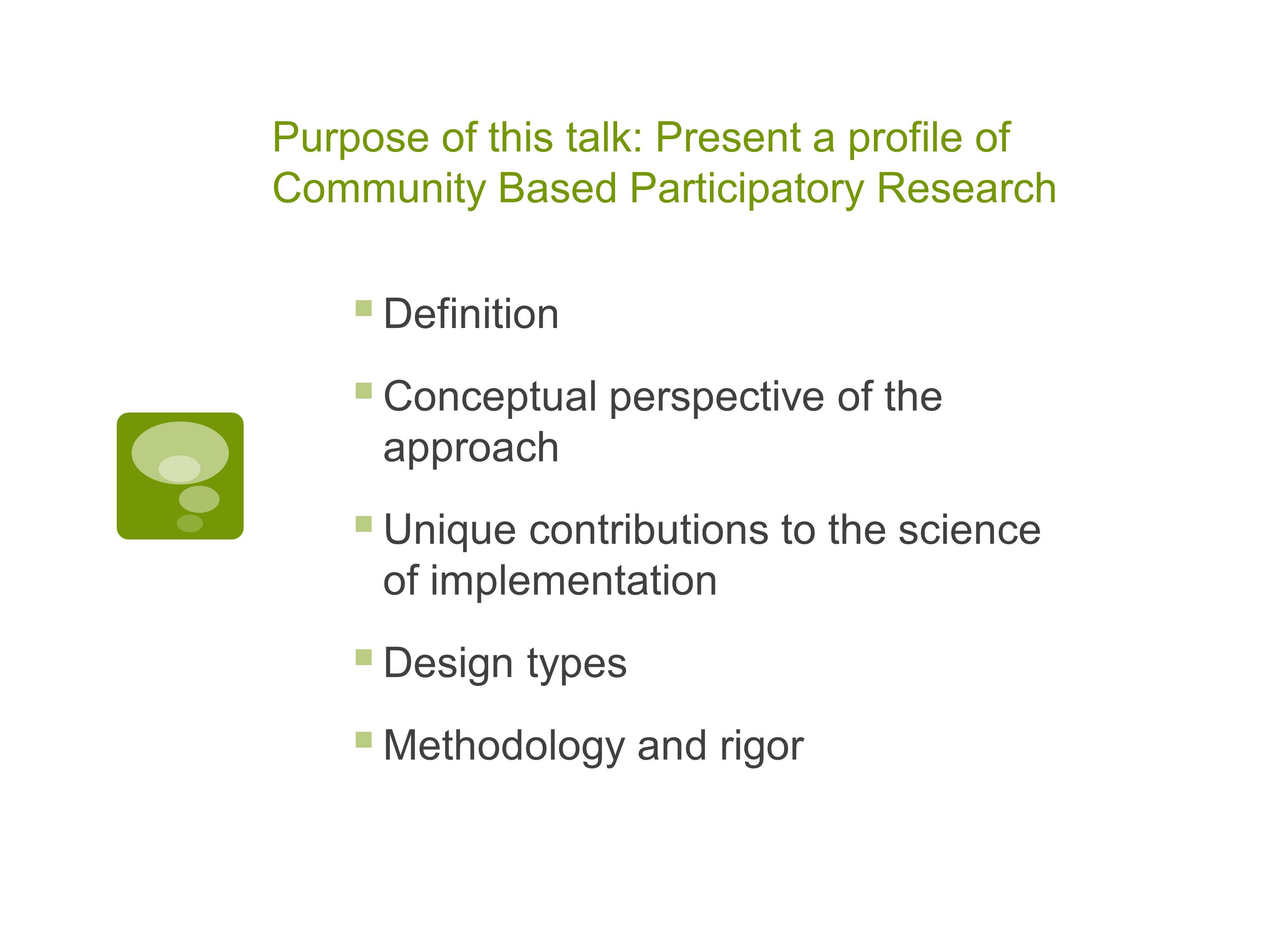 the research community definition