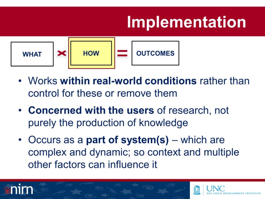 Applied Implementation Research: Addressing The "How" Of Real World ...