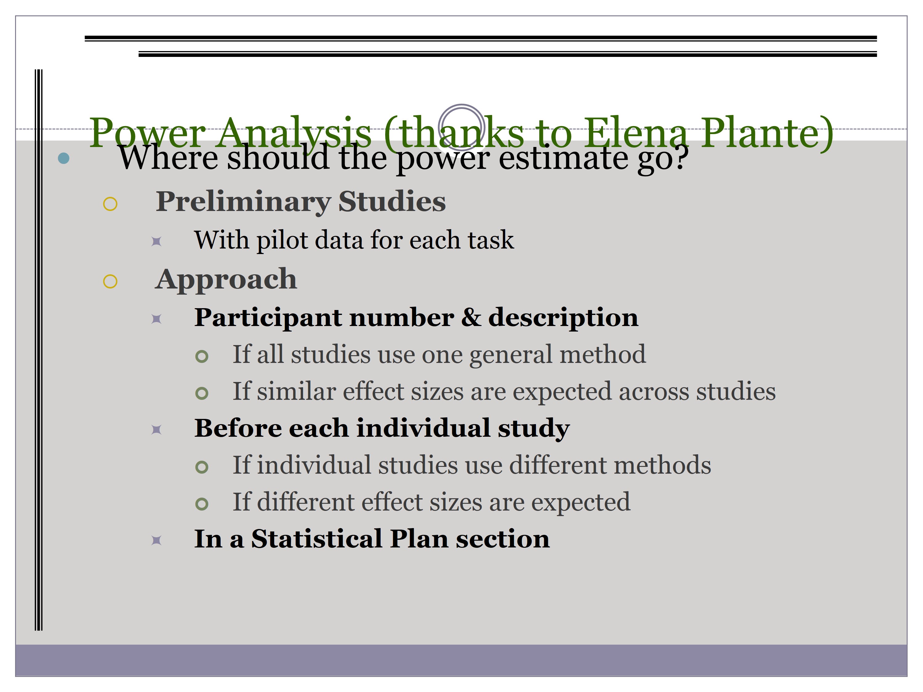 what is preliminary data in research proposal